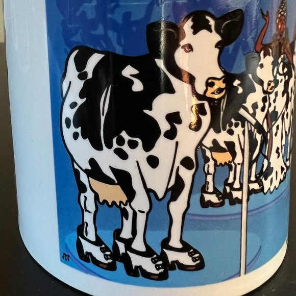 Set of 2 MOOsical Cows Mugs Motown Records Parody Mootown Rhythm & Blues - Picture 6 of 13